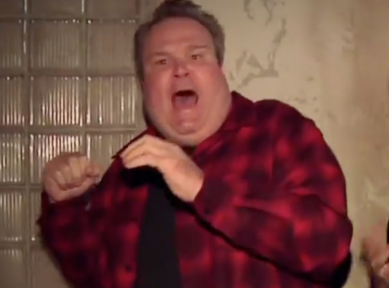 Andy Goes to a Haunted House with Eric Stonestreet, Ellen DeGeneres Andy Goes to a Haunted House with Eric Stonestreet, Ellen DeGeneres